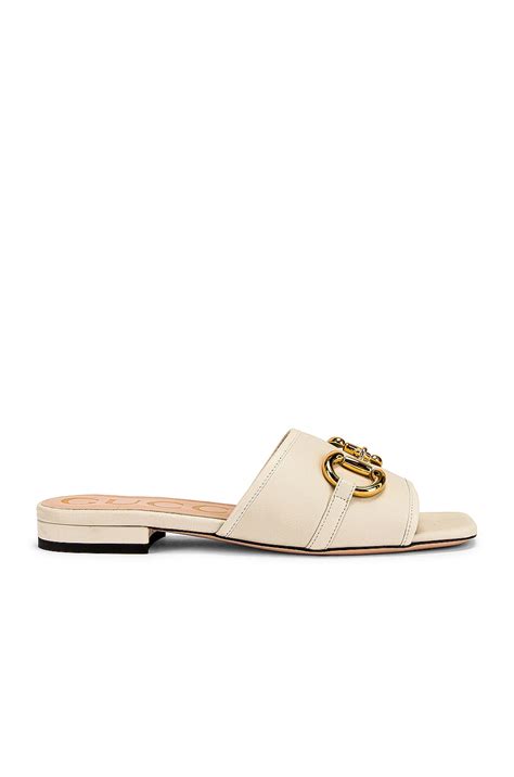 gucci deva slide|gucci canvas slide sandals.